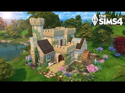 Overgrown Fairy Castle ✨ // The Sims 4 Speed Build