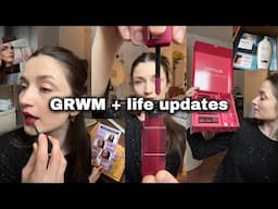 life updates, GRWM, PR unboxing, opening up and being raw…