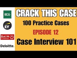 Decoding Consulting Case Interview | The Curious case of UK Waterway | MBA Practice cases & Solution
