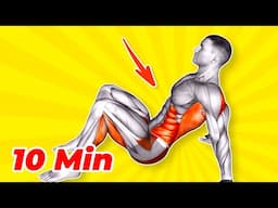 ➜ No Way! ➜ This Lying Workout Sculpted Abs!