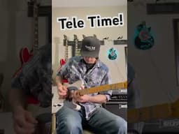 Telecaster Blues! Music City Bridge saddles. #fendertelecaster #fendertonemasterpro #bluesguitar