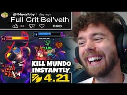 I first timed Crit Belveth in Masters and dropped 24 Kills | AP Malphite Mid, Assassin Pantheon Mid