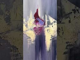 Create a 3D Abstract Painting with Unexpected Materials