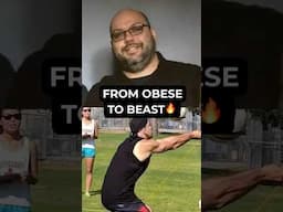 FROM OBESE TO BEAST! 🔥He is an inspiration to all of us to constantly better ourselves! #volleyball