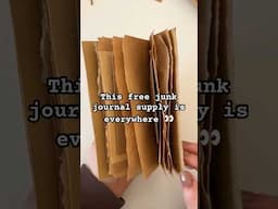 Junk journal made with free papers! 💫