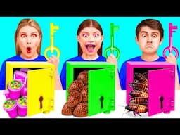 Solve the Mystery Challenge of 1000 Keys | Funny Moments by AZaZa Challenge