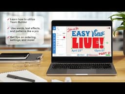 Easy View LIVE *Part 2* | T-Shirt Design Basics with Dave Conner