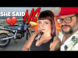 She said NO 💔 I'm NOT ALLOWED to Have Another Motorcycle 😭