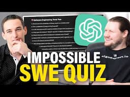 Ex-FAANG Engineers v.s. SWE Test (HARD)
