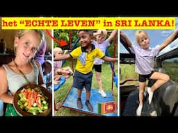 KIDS leren over ECHTE LEVEN in SRI LANKA 🇱🇰 | Bellinga Vlog #3375