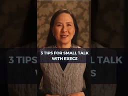 3 Tips for Small Talk with Execs