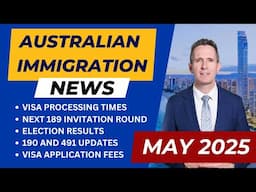Immigration News | Next 189 Round | Visa Fees Increasing | 188 Visa Extension | Processing Times