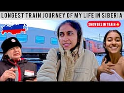 ‘World’s LONGEST Train: SURVIVING 113 Hours in Trans Siberian Railway’🚂🇷🇺😳