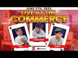 LA BLASTER BATTLE! High Stakes Cash Game w/ Global Kenny and Efan - Live at the Commerce