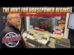 UNCLE BOB FOUND SOME POWER!  Bisquick’s pump gas SBC COMES TO LIFE ON THE DYNO!