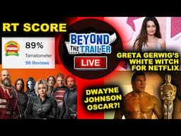 Thunderbolts Rotten Tomatoes Score! The Smashing Machine The Rock Oscar?! Emma Mackey Greta Narnia
