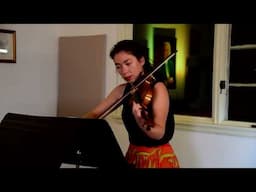 Bartok: 44 Duos for Violin,  24. "Comic Song" - Katha Zinn, violins