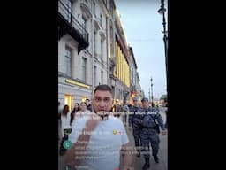 Trouble in Russia!, Police step in 🇷🇺 🍻#Russia #putin #Ukraine