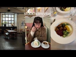 Stockholm vlog: we’re moving…, swedish candy mukbang, best meatballs, cafe & vintage shops
