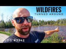 WILDFIRES | My Trucking Life | Vlog #3342