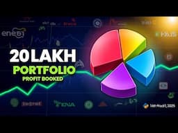 20 lakh portfolio live update | Profit booked in 4 stocks | Date : 16th April, 2025
