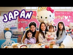 We met HELLO KITTY + strawberry picking in Awaji Island || JAPAN VLOG
