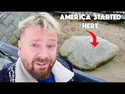 America was founded HERE!? Scottish Guy Visits the Plymouth Rock