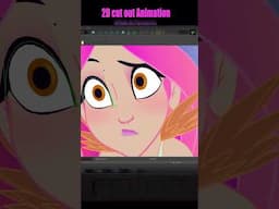Iris 🌈✨ #2danimation  #characterrigging  ❤🧡💛💚💙💜