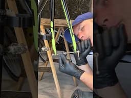 The wrong way of installing these little springs on a quick release. How to install wheel on bicycle