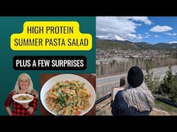 Easy High Protein Pasta Salad You’ll Want Every Summer!
