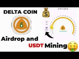 How to mine Delta coin 🪙 Earn USDT and Add Security Circle! #cryptocurrency, #DTC, #airdropmining