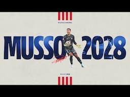 Musso signs with Atlético de Madrid until 2028