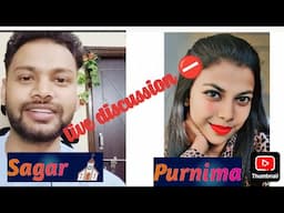 Sagar takri & Purnima going live 🥰