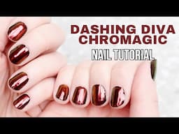 Dashing Diva Chromagic Nail Starter Kit Tutorial and Review - DIY Nail Stickers | KBEAUTYHOBBIT
