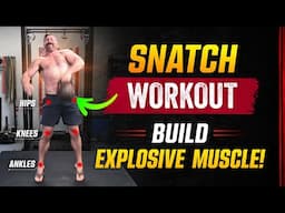 Single Kettlebell Snatch Workout [Build FUNCTIONAL and EXPLOSIVE Muscle!] | Coach MANdler