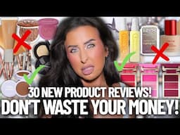 Speed Reviews: 30 NEW Makeup Releases TRY ON & SWATCHES! Sephora, Ulta, & Indie Makeup