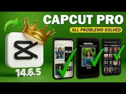 Capcut 14.6.0 Update | CapCut PRO Export & No Internet Problem Fix | Capcut New Update - SR Editing