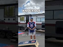 Game On #rvlife #camping #rvtravel #campground #cornhole #traveltrailer #rv