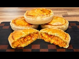 4 Chicken Tikka Curry Pies: The best chicken curry pies you’ll ever taste.