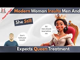 Modern Woman Insults Men But Expects Queen Treatment