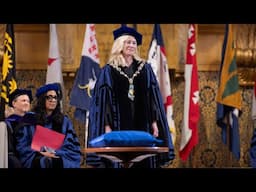 Optimism and hope: the inauguration of Maurie McInnis