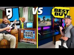 Best Buy VS Thrift Store Gaming Rooms!