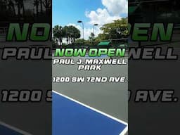 Pickleball Is Here In Pines! #pickleball #pembrokepines #community
