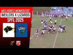 RIO PRETO WEILERS X LEME LIZARDS | SPFL 2025 | Melhores Momentos