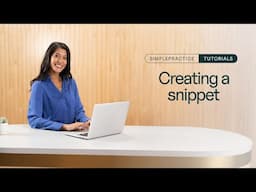 Tutorial: Snippets