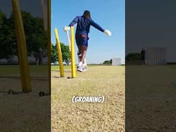 FRANKIE HITS A BOMB! #cricket #goprocricket #cricketlover #villagecricket #cricketnews #batting #six