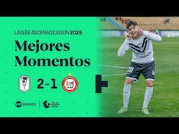 Santiago Morning ⚪️⚫️ 2 - 1 🔴 Unión San Felipe | Liga de Ascenso Caixun 2025 ⚽🔥 - Fecha 14 🗓️