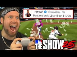 I challenged Twitter on MLB the Show 25 for $1000