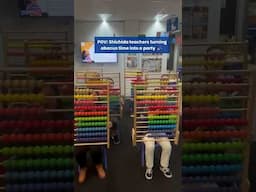 🎉 POV: Shichida teachers turning abacus time into a party! 🧮💃