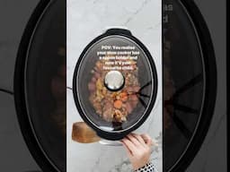 Try this slow cooker hack! #slowcookerrecipes